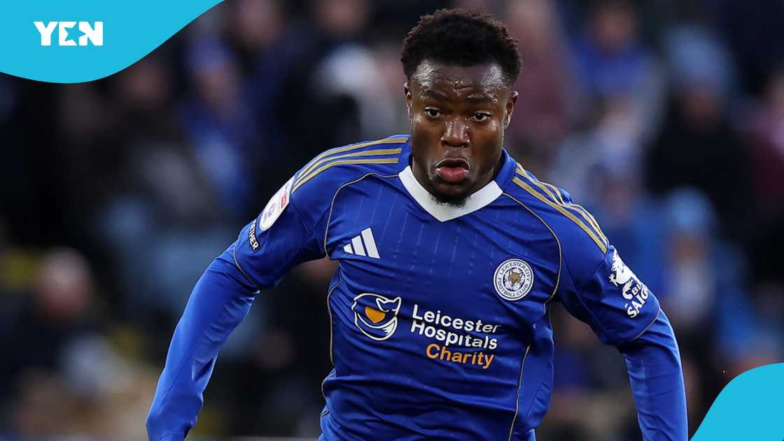 Jordan Ayew, Abdul Fatawu Issahaku, long-range goal, English Championship, Leicester City, Ipswich Town, King Power Stadium, Championship history. Jordan Ayew, Abdul Fatawu Issahaku, long-range goal, English Championship, Leicester City, Ipswich Town, King Power Stadium, Championship history.