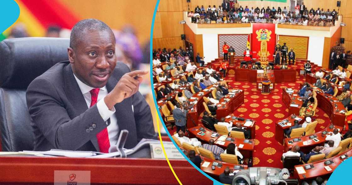 Alexander Afenyo-Markin, NDC, 9th Parliament, John Mahama, Cassiel Ato Forson, JoyNews Alexander Afenyo-Markin, NDC, 9th Parliament, John Mahama, Cassiel Ato Forson, JoyNews