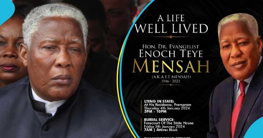 E. T. Mensah burial