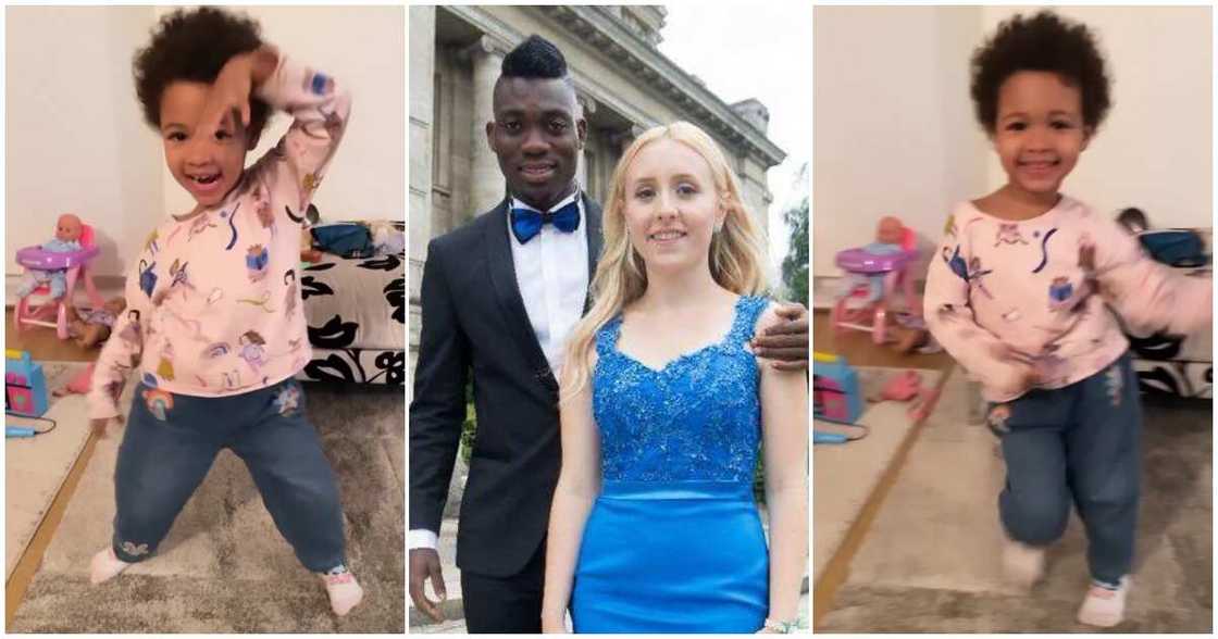 Christian Atsu's daughter dancing Christian Atsu's daughter dancing