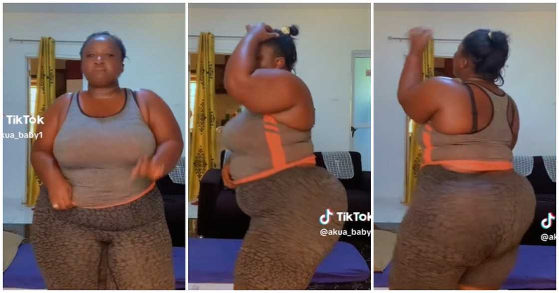 Photo of plus size lady dancing