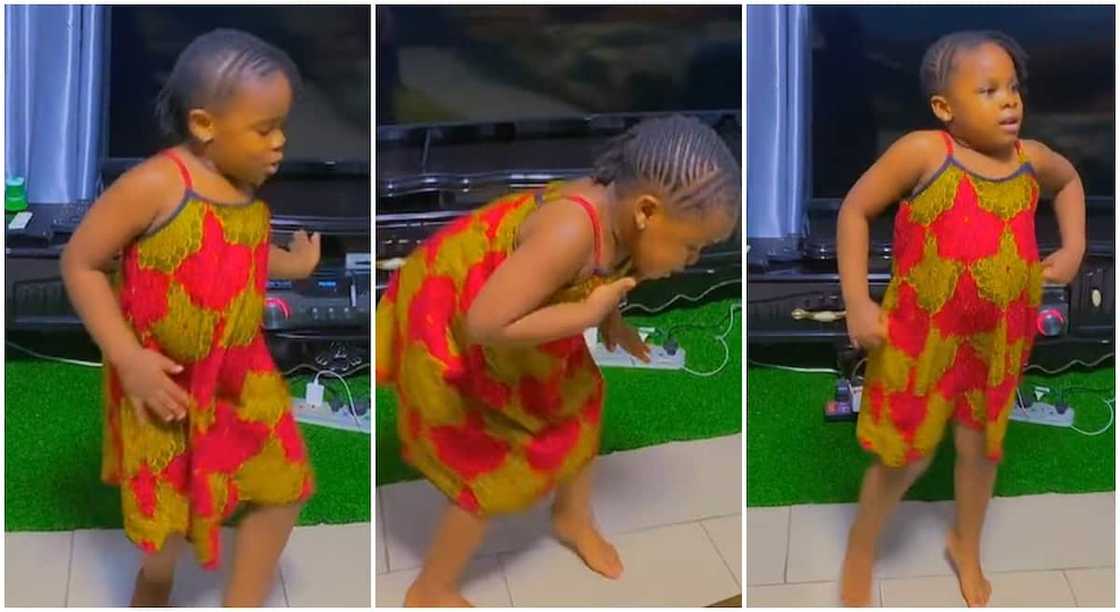 Beautiful Nigerian baby girl dancing Buga by Kizz Daniel. Beautiful Nigerian baby girl dancing Buga by Kizz Daniel.