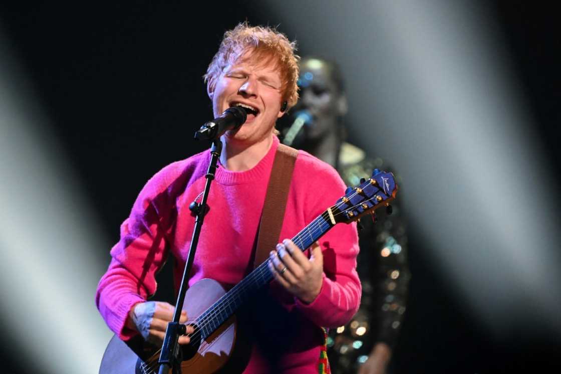 Ed Sheeran performs on stage during the MTV Europe Music Awards at the Laszlo Papp Budapest Sports Arena in Budapest, Hungary on November 14, 2021 Ed Sheeran performs on stage during the MTV Europe Music Awards at the Laszlo Papp Budapest Sports Arena in Budapest, Hungary on November 14, 2021