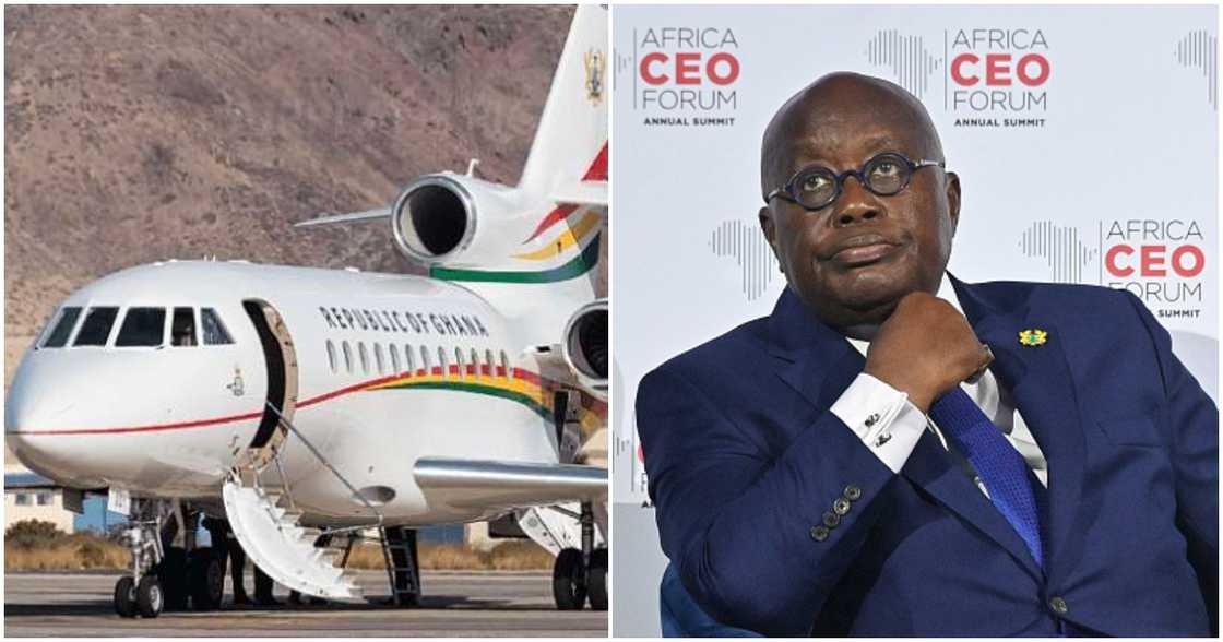 Akufo-Addo and State jet Akufo-Addo and State jet