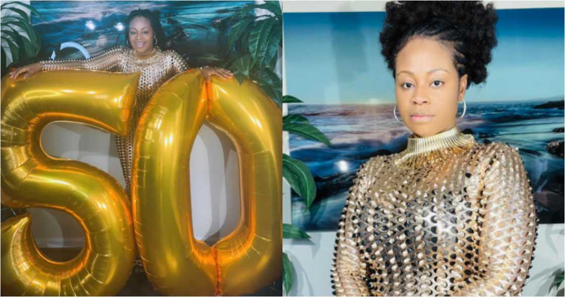 Ghanaian woman marks 50th birthday