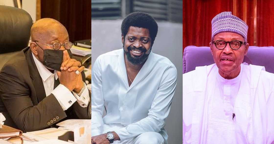 Basket Mouth Shares Akufo-Addo's Impressive Speech In Switzerand Nigerians Rate Him Over Buhari