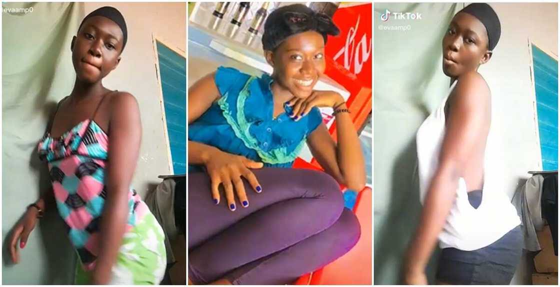 'Kasoa Kelly Bhadie' a girl Imitating Viral Lady