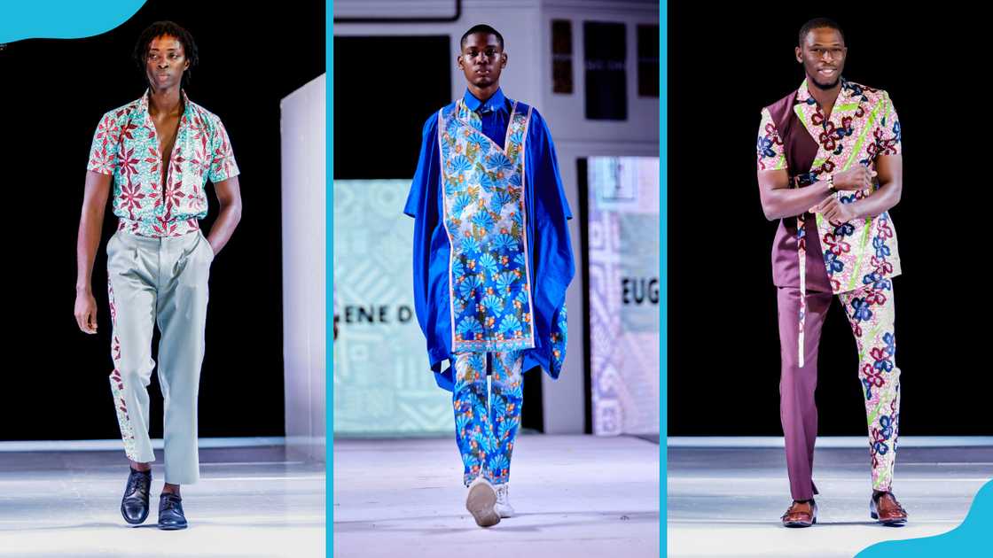 Men wearing Ankara pants and shirts Men wearing Ankara pants and shirts