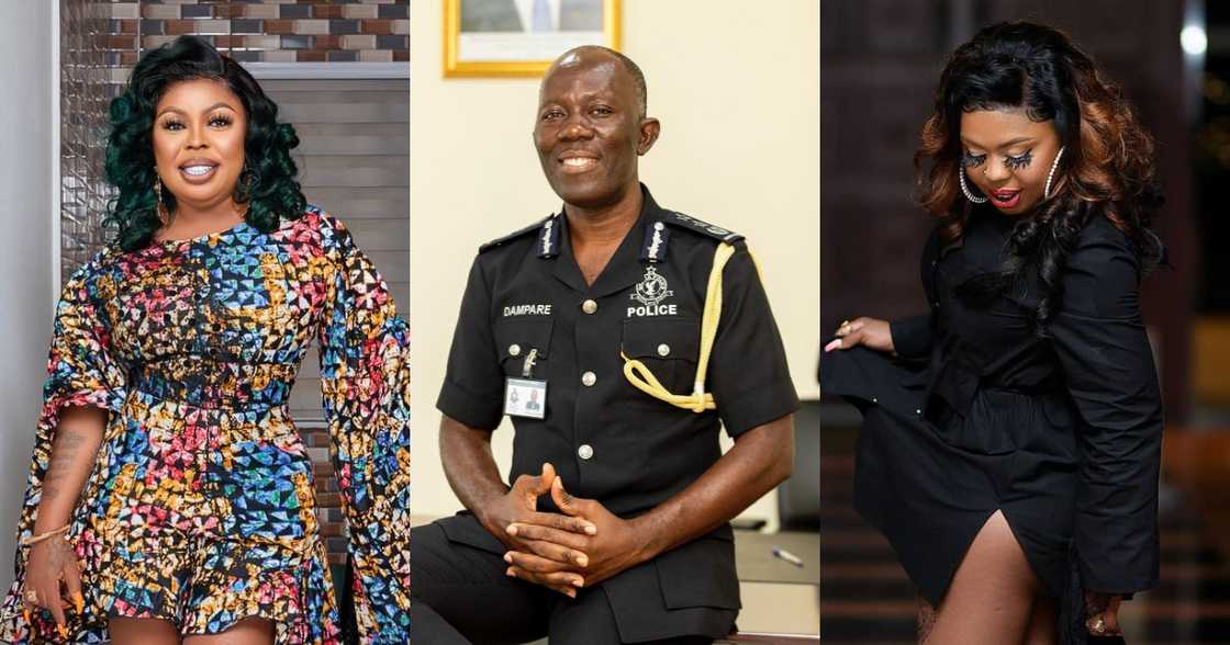 Afia Schwar and IGP Dampare Afia Schwar and IGP Dampare