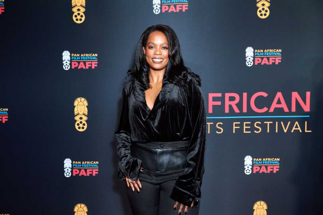 Novi Brown attends the 2025 Pan African Arts and Film Festival.