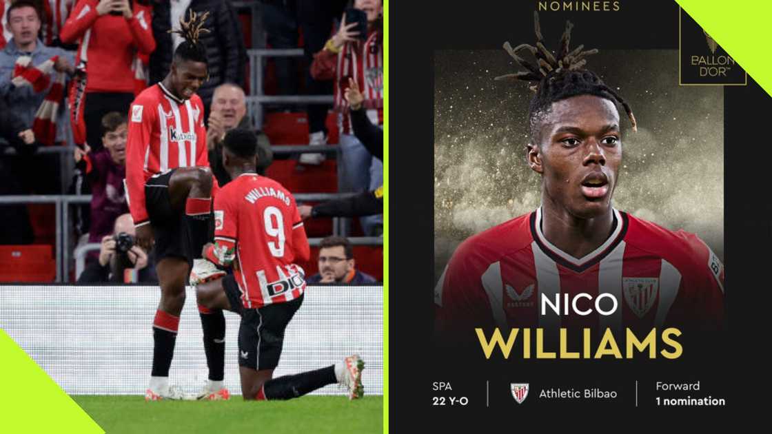 Nico Williams and Inaki Willams. Nico Williams and Inaki Willams.