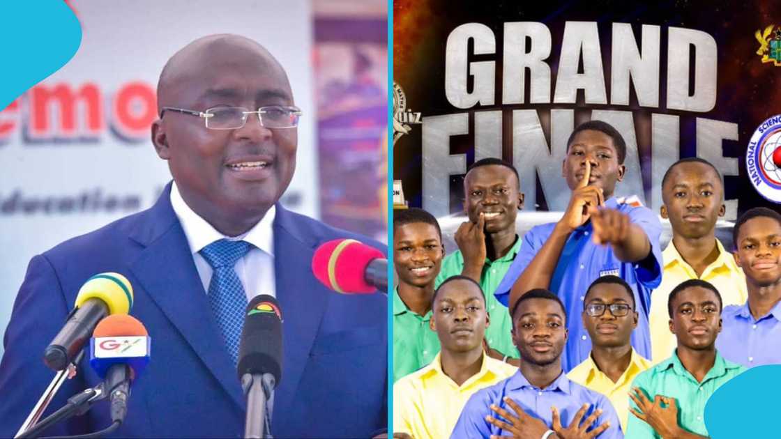 NSMQ 2026 grand finale, Dr Mahamudu Bawumia, PRESEC, St. Augustine's College, Accra Academy, National Science and Maths Quiz