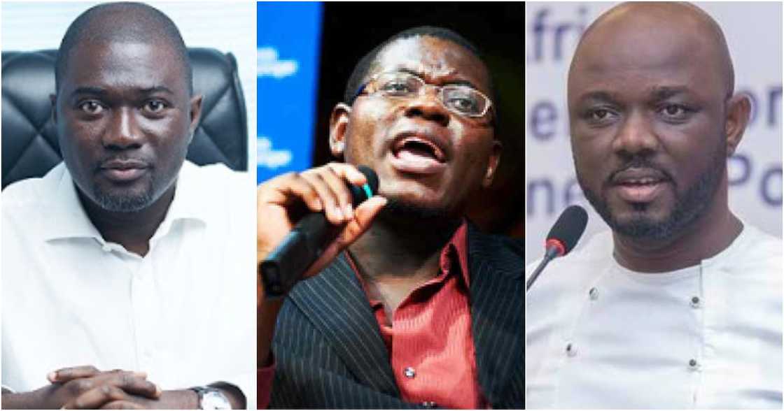 Duncan Amoah, Bright Simons and Benjamin Boakye Duncan Amoah, Bright Simons and Benjamin Boakye