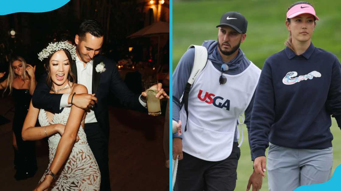 Michelle Wie and Jonnie West