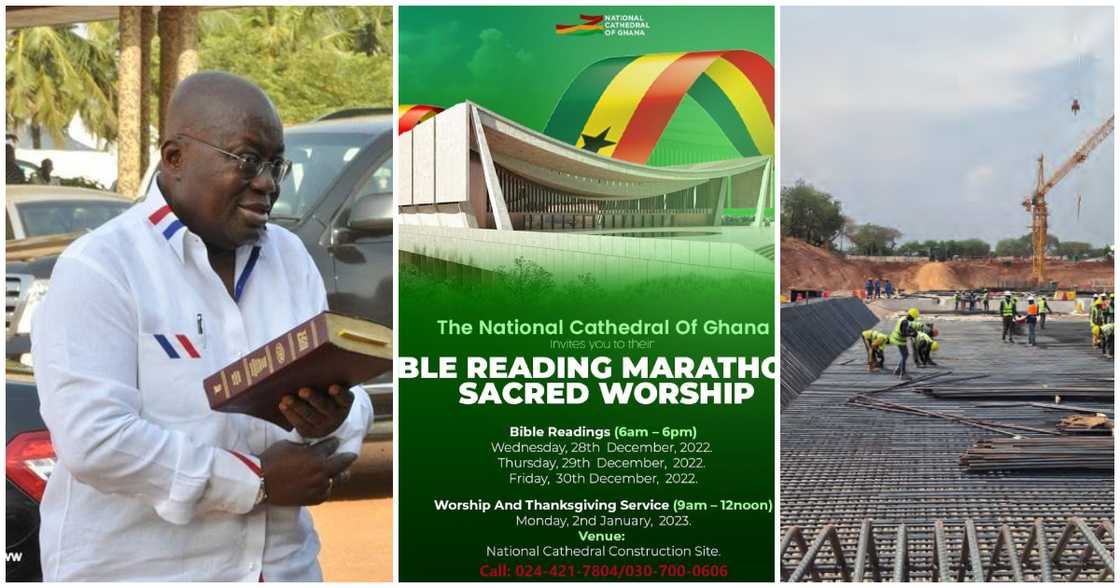 A Bible reading marathon and sacred worship ceremonies are expected to be held at the site of the construction works of the National Cathedral project A Bible reading marathon and sacred worship ceremonies are expected to be held at the site of the construction works of the National Cathedral project