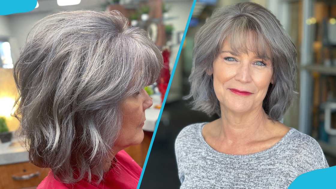 Elegant bob with waves Elegant bob with waves