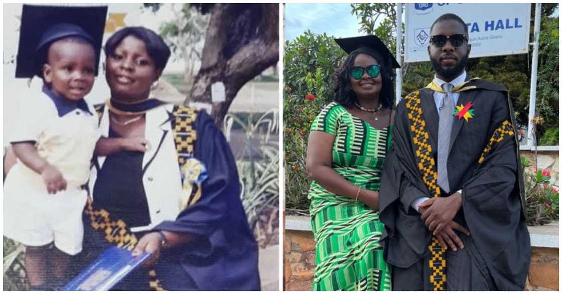 Photos of Alvin Gaisie and his mom at UG Photos of Alvin Gaisie and his mom at UG