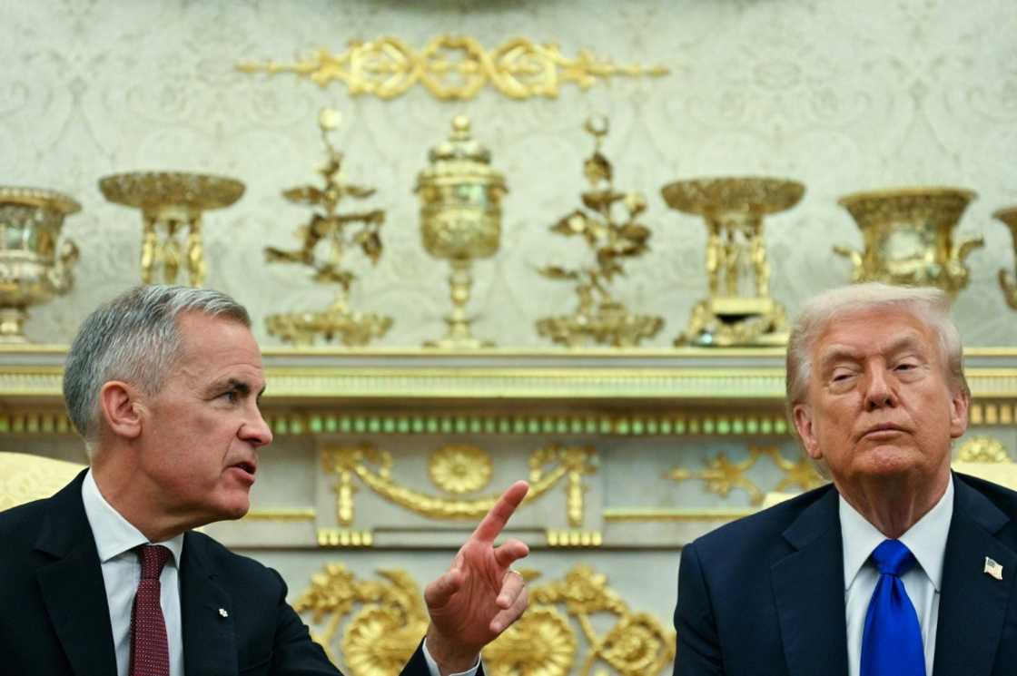 The latest twist comes just over two weeks after Canada's leader visited Trump at the White House to seek a relaxation of stiff US tariffs The latest twist comes just over two weeks after Canada's leader visited Trump at the White House to seek a relaxation of stiff US tariffs