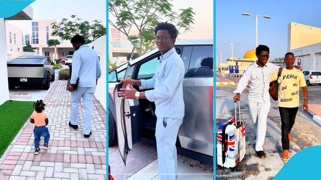 Kojo Forex, Ghanaian forex trader, Dubai, Cybertruck, viral videos, TikTok Kojo Forex, Ghanaian forex trader, Dubai, Cybertruck, viral videos, TikTok