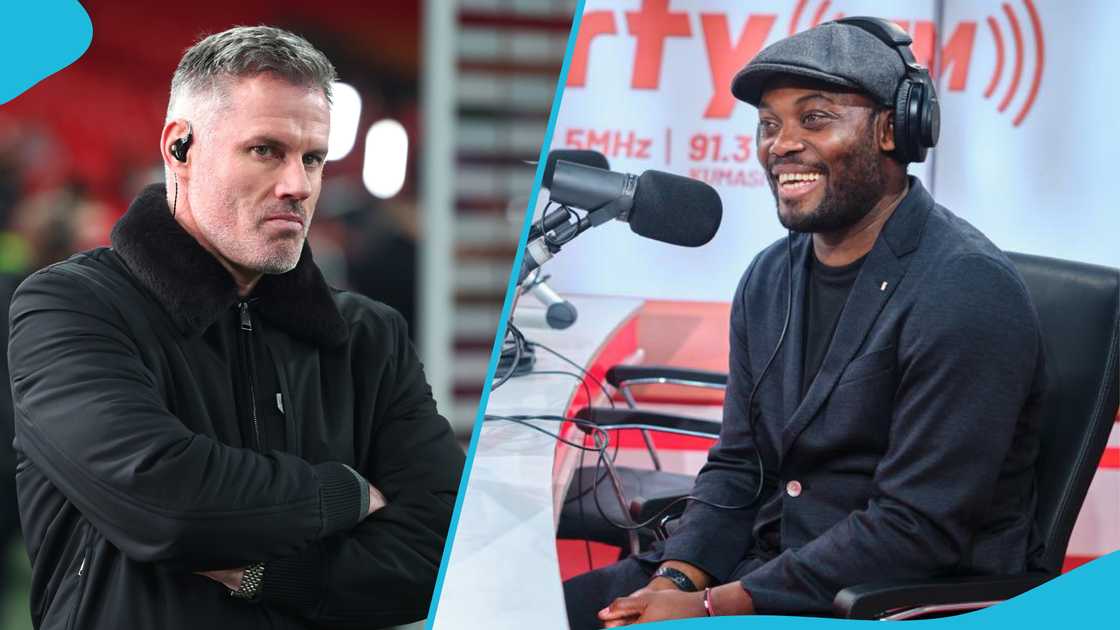 Michael Essien shared his thoughts about Jamie Carragher's disrespectful comments about the AFCON. Michael Essien shared his thoughts about Jamie Carragher's disrespectful comments about the AFCON.