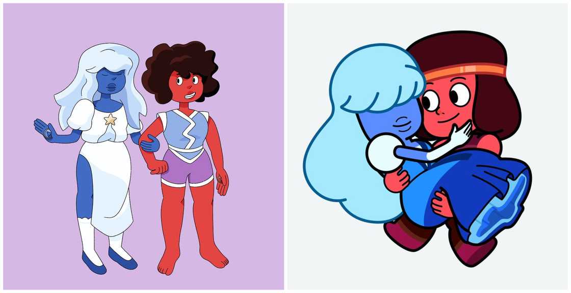 Cartoon couples Cartoon couples