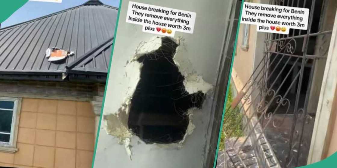 Video shows burgled house in Benin Video shows burgled house in Benin
