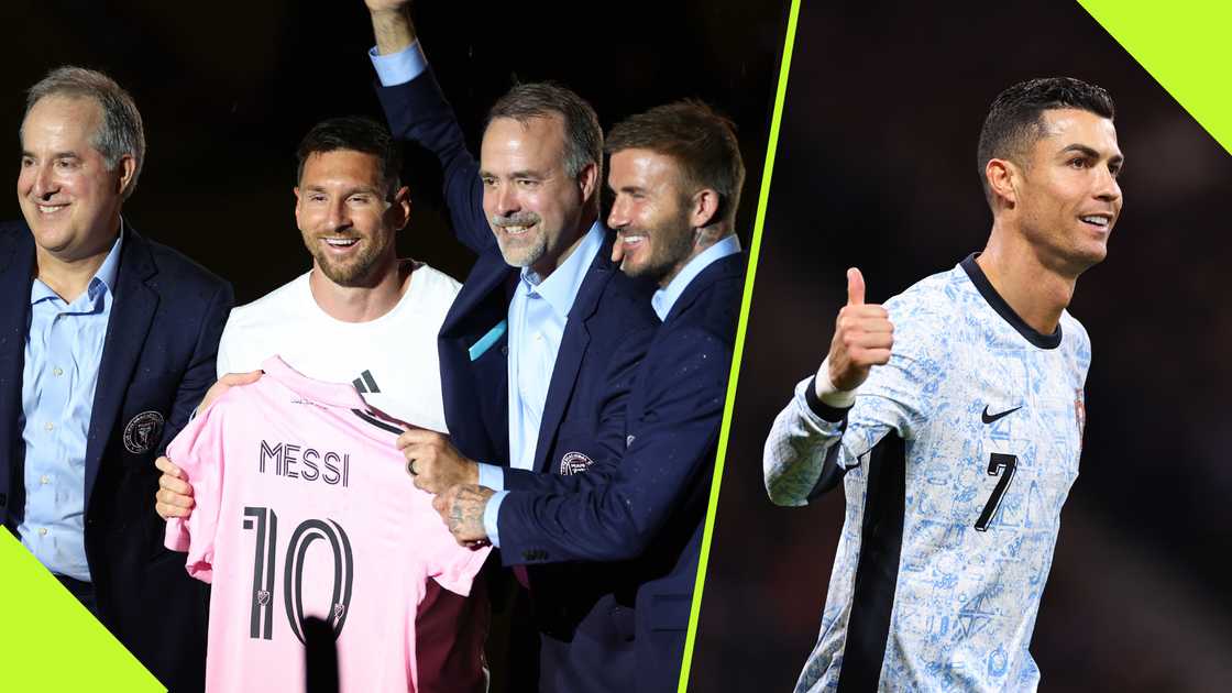 David Beckham showered praise on Cristiano Ronaldo as he celebrated his football legacy.