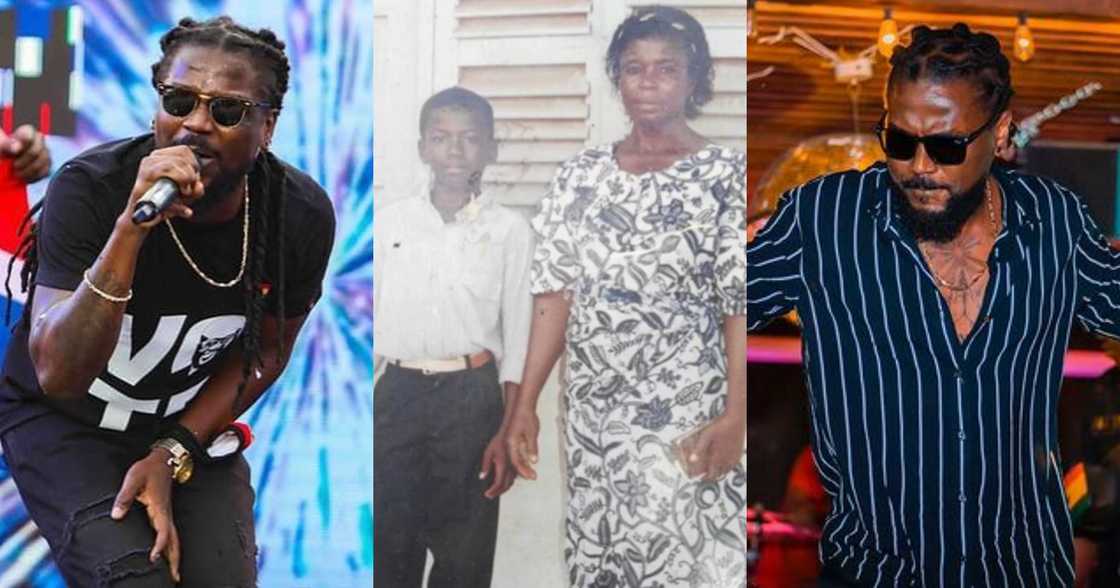 Samini shows off his mother as she turns 70 years old (photo) Samini shows off his mother as she turns 70 years old (photo)