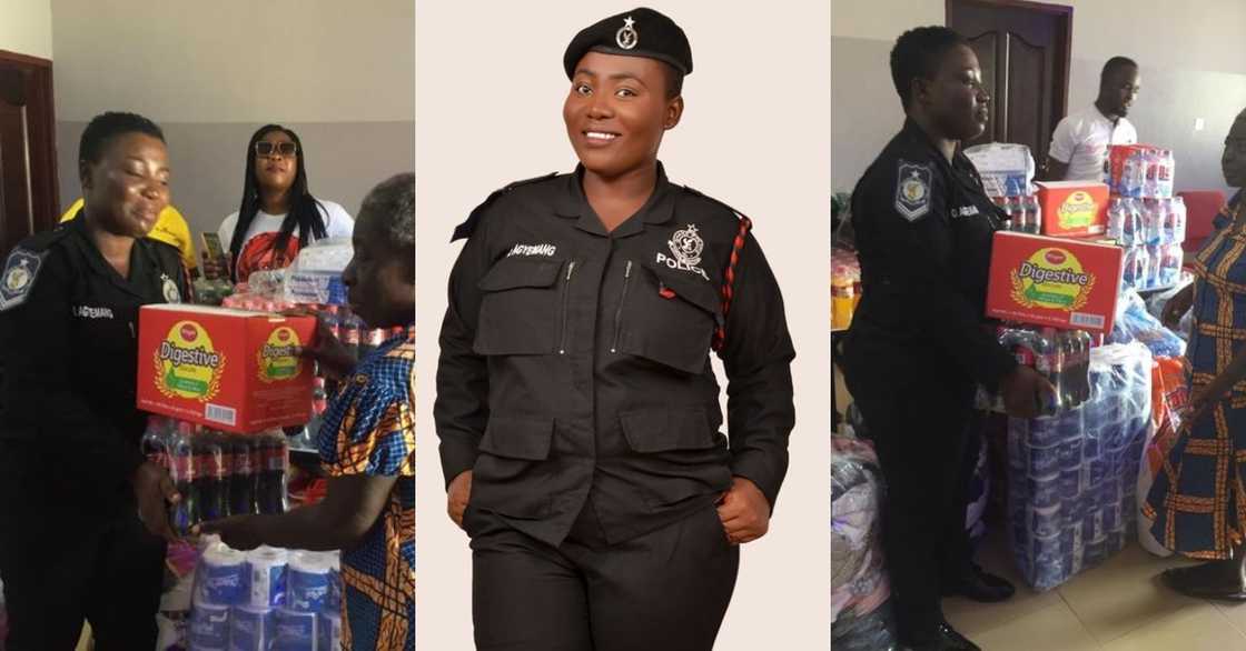 Ewurama Police: Meet the Ghanaian officer who keeps blessing orphanages with own money Ewurama Police: Meet the Ghanaian officer who keeps blessing orphanages with own money