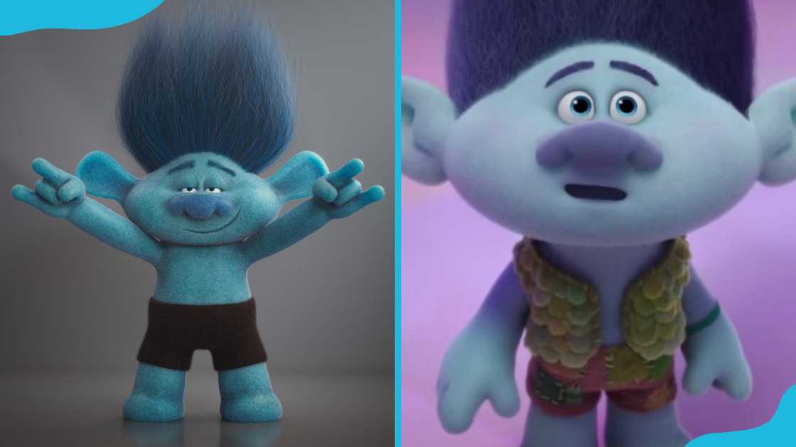 Branch is smiling (L) and watching in shock (R) Branch is smiling (L) and watching in shock (R)