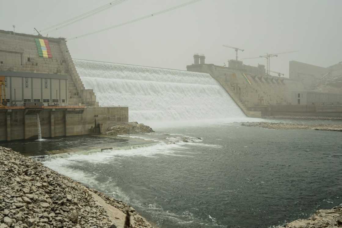 Ethiopia first began electricity production at the Grand Ethiopian Renaissance Dam in February Ethiopia first began electricity production at the Grand Ethiopian Renaissance Dam in February