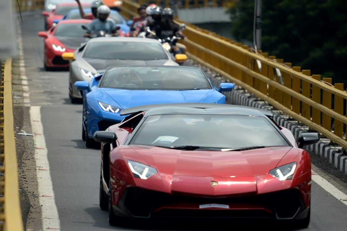 Luxury carmaker Lamborghini reported the best half-year in its history this month with record sales and profits Luxury carmaker Lamborghini reported the best half-year in its history this month with record sales and profits