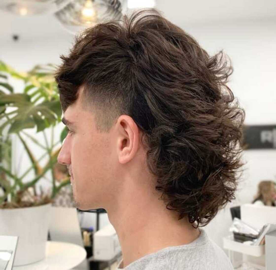 Mullet haircut