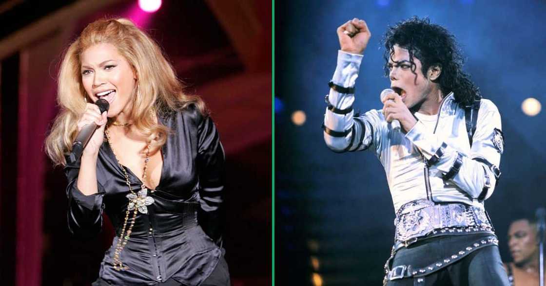 Beyoncé and Michael Jackson performs the same song Beyoncé and Michael Jackson performs the same song