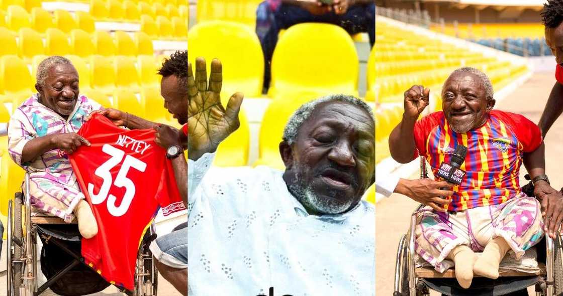 Meet the die-hard Hearts of Oak fan who Prayed for the win Against Kotoko Meet the die-hard Hearts of Oak fan who Prayed for the win Against Kotoko