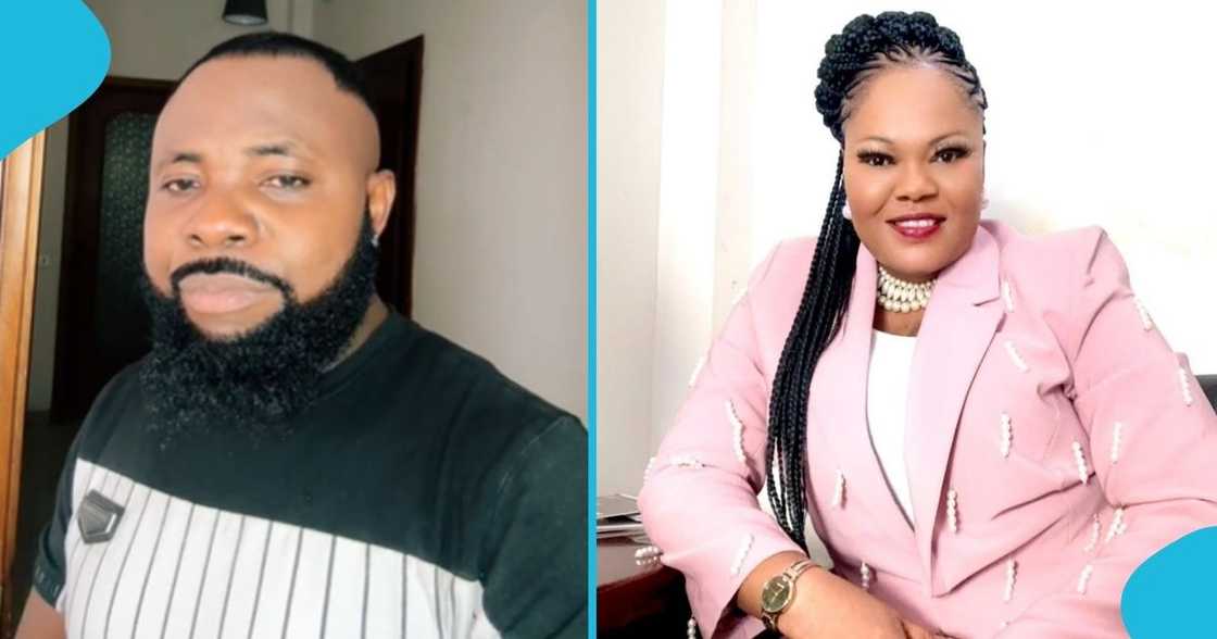 Ghanaian man abroad drags Aunty Naa Ghanaian man abroad drags Aunty Naa