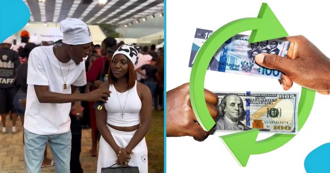 Ghana cedi, Ghanaians, cedi to dollar, TikTok video, dollar exchange rate, cedi exchange rate Ghana cedi, Ghanaians, cedi to dollar, TikTok video, dollar exchange rate, cedi exchange rate