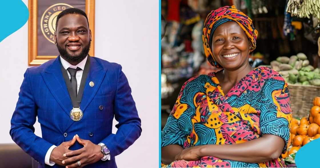 Ohene Kwame Frimpong, MP, Asante Akyem North, ghana, christmas, market women, christmas gifts