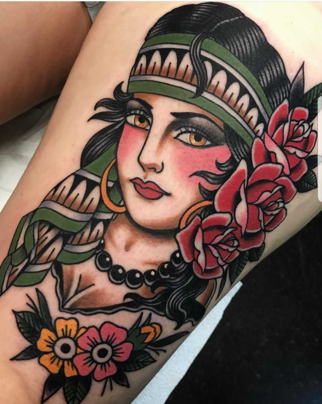 American traditional tattoo