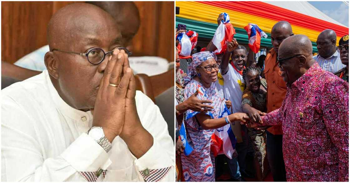 Nana Akufo-Addo has come under attack over the economic challenges. Nana Akufo-Addo has come under attack over the economic challenges.