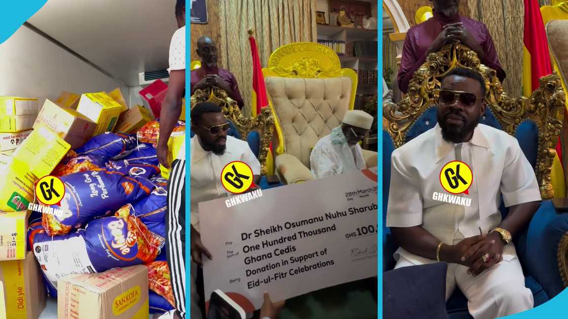 Richard Nii Armah Quaye, Donation, Chief Imam, Dr Osmanu Nuhu Sharubutu, Richard Quaye's companies, 40th birthday party Richard Nii Armah Quaye, Donation, Chief Imam, Dr Osmanu Nuhu Sharubutu, Richard Quaye's companies, 40th birthday party