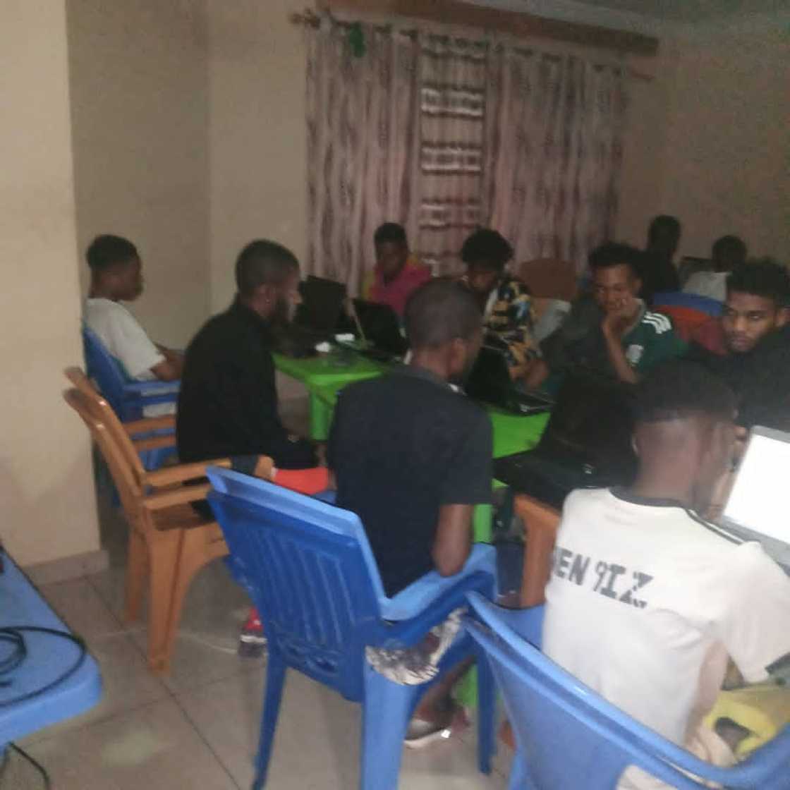 Nigerian human trafficking syndicate busted at Spintex by Accra Police Nigerian human trafficking syndicate busted at Spintex by Accra Police