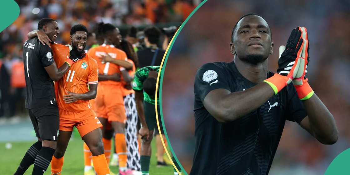 Ivory Coast goalkeeper wore charm at AFCON final as claimed in viral video? Fact emerges