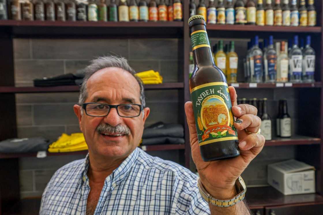 Taybeh owner Nadim Khoury set up the brewery in the occupied West Bank, but the effects of the war in Gaza have caused business to decline dramatically Taybeh owner Nadim Khoury set up the brewery in the occupied West Bank, but the effects of the war in Gaza have caused business to decline dramatically