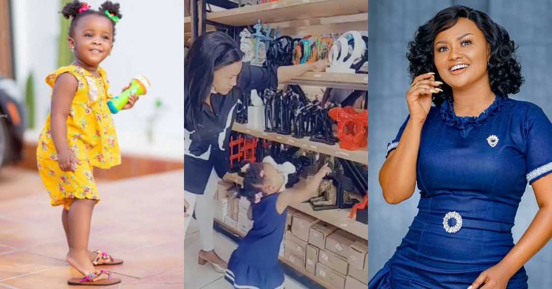 Baby Maxin: McBrown’s Daughter Makes own Choice of Colour at Shopping Baby Maxin: McBrown’s Daughter Makes own Choice of Colour at Shopping