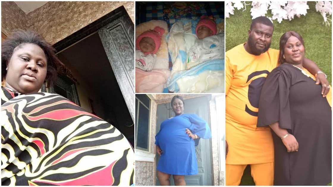 She said God has blessed her. She said God has blessed her.