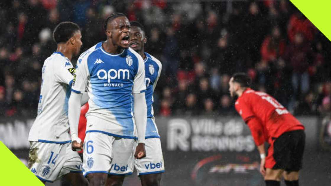 Mohammed Salisu in action for Monaco. Mohammed Salisu in action for Monaco.