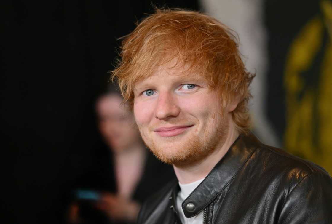 British singer Ed Sheeran arrives for the premiere of the Disney+ music docu-series "Ed Sheeran: The Sum of It All" at The Times Center in New York City on May 2, 2023