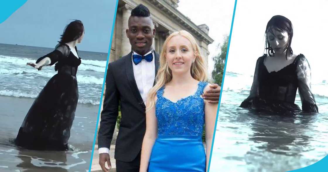 Christian Atsu and his wife Marie Claire Rupio Christian Atsu and his wife Marie Claire Rupio