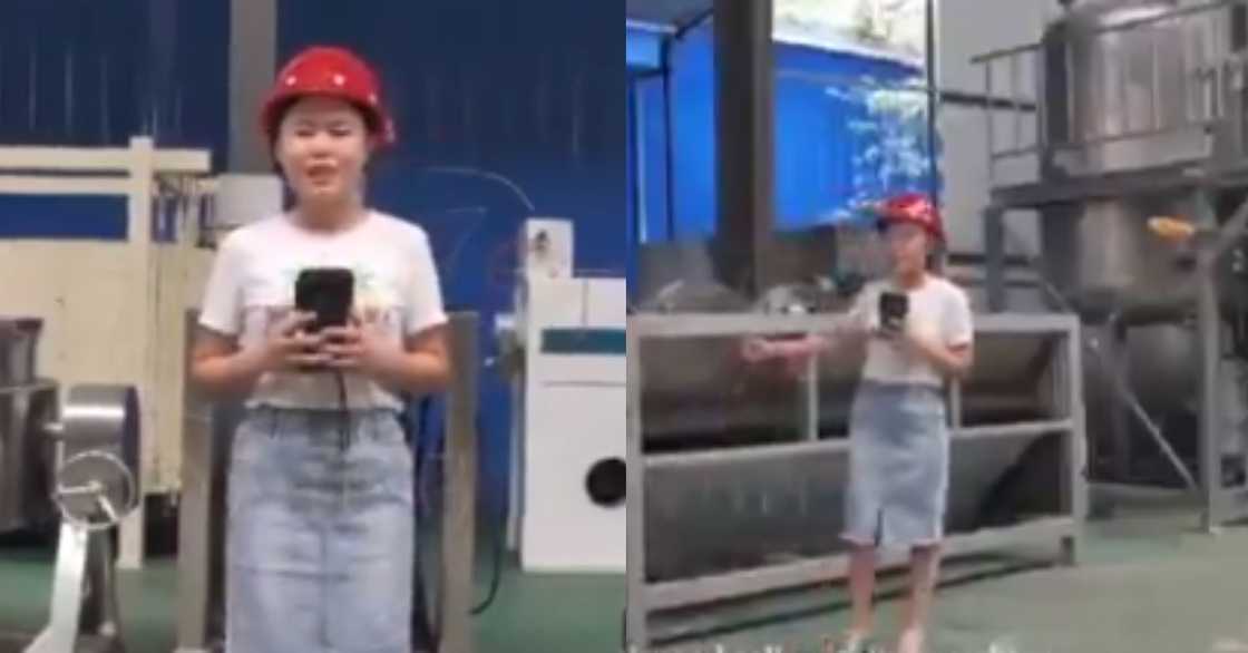 Fully automated gari processing factory launched in China; Ghanaians can't keep calm Fully automated gari processing factory launched in China; Ghanaians can't keep calm